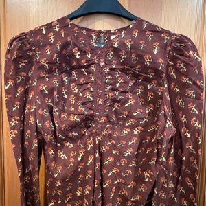 COPY - DOEN - Ankle length Floral Dress - Size L